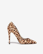 Thumbnail for your product : Express Steve Madden Leopard Daisie Heeled Pumps