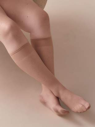 20D Sheer Knee High Socks - Silks