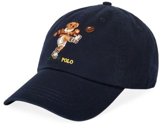 polo bear cotton chino cap
