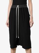 Thumbnail for your product : Rick Owens Long shorts with drop crotch