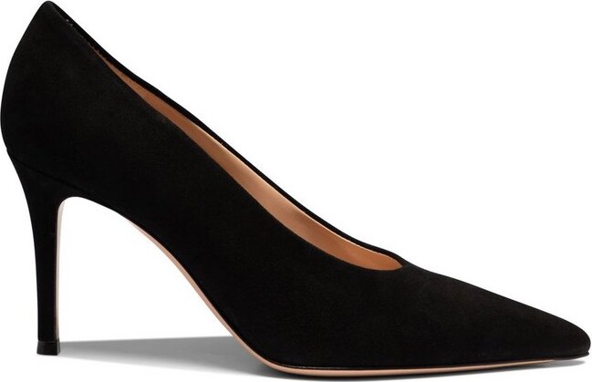 Gianvito Rossi Robbie Pointed Toe Pumps