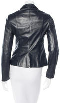 Thumbnail for your product : Calvin Klein Collection Leather Tailored Blazer