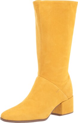 Mustard Suede Boots | ShopStyle