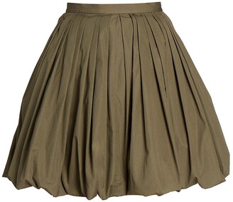 Alaia Pleated Mini Skirt