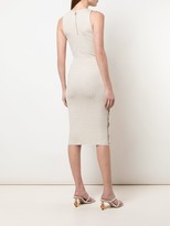 Thumbnail for your product : Alice + Olivia Ribbed Knit Hardware Detail Dress