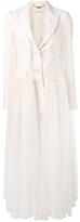 Givenchy pleated tulle blazer 