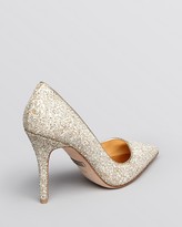 Thumbnail for your product : Badgley Mischka Pointed Toe Evening Pumps - Kat High Heel