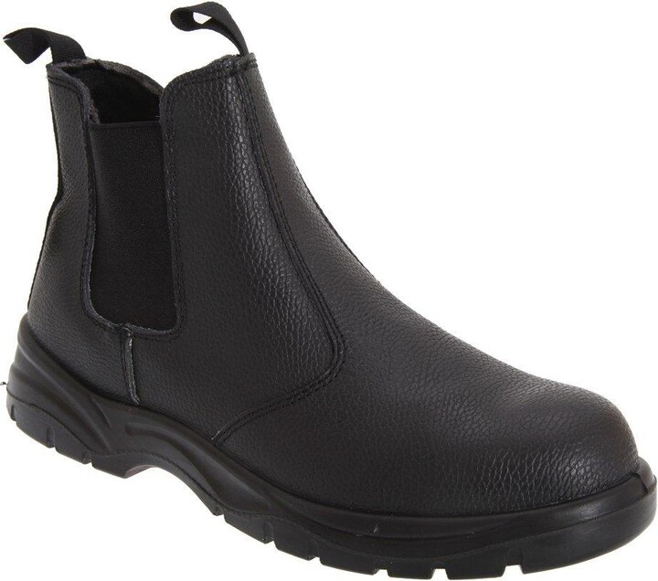 Grafters Grain Leather Chelsea Safety Boots ShopStyle