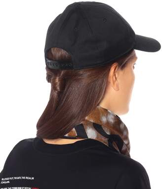 Burberry Embroidered cotton baseball cap