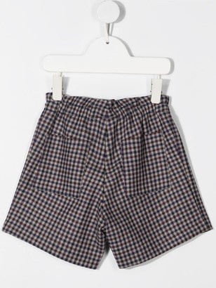 Bonpoint Gingham-Check Shorts