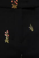 Thumbnail for your product : VIVETTA Embroidered Twill Flared Pants