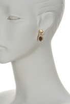 Thumbnail for your product : House Of Harlow Small Leather Sunburst Drop Earrings