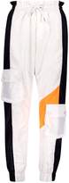 Thumbnail for your product : boohoo Colourblock Cargo Track Pant