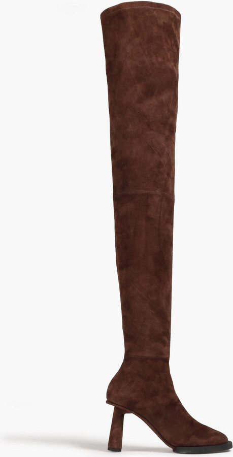 Jacquemus Suede thigh boots - ShopStyle