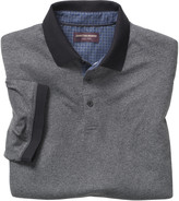 Thumbnail for your product : Johnston & Murphy Short-Sleeve Heathered Polo