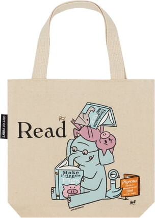 Elephant & Piggie Read Mini Tote Bag, (Hardcover)