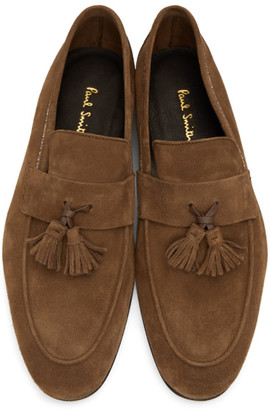 Paul Smith Brown Suede Hilton Loafers
