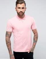 Thumbnail for your product : Original Penguin Winston Polo Pique Small Logo Slim Fit In Pink