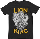 Thumbnail for your product : Disney Disney's The Lion King Men's Group Graphic Tee