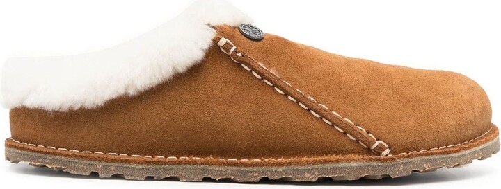 Birkenstock Zermatt Suede Leather Slippers