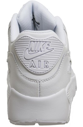 Nike 90 Trainers White Mono Leather - ShopStyle