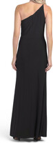 Thumbnail for your product : Xscape Evenings Made In Usa One Shoulder Gown With Front Slit