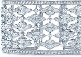 Thumbnail for your product : Kwiat 18kt white gold diamond Trellis wide cuff bangle