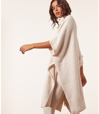 plus size poncho sweater