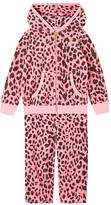 Thumbnail for your product : Juicy Couture Printed velour jogger set 4-7 years