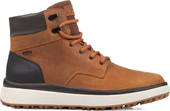 Geox Men's Nebula Leather Sneaker Boot ShopStyle