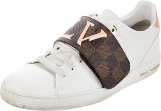 Louis Vuitton Plaid Print Sneakers - Brown Sneakers, Shoes - LOU794600