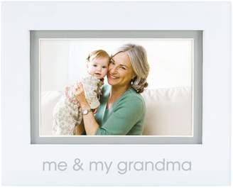 Pearhead "Me and My Grandma" 4-Inch x 6-Inch Picture Frame in White