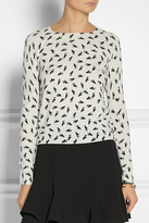 Thumbnail for your product : Band Of Outsiders Printed merino wool sweater