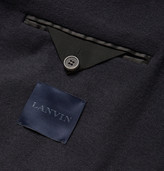 Thumbnail for your product : Lanvin Unstructured Double-Breasted Wool-Blend Blazer