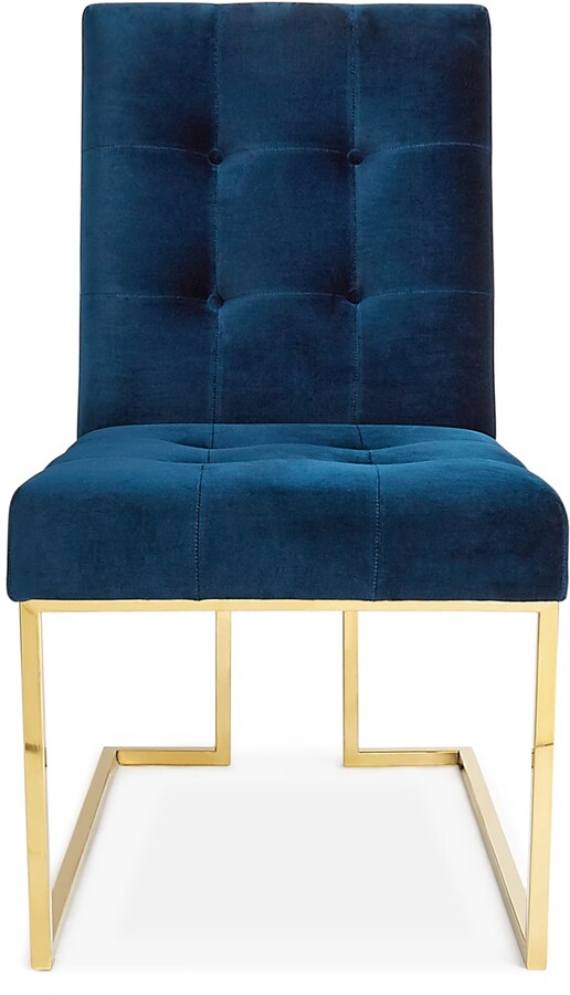 Jonathan Adler Goldfinger Navy Dining Chair ShopStyle