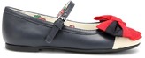Thumbnail for your product : Gucci Children Leather ballet flats