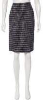 Thumbnail for your product : Moschino Tweed Knee-Length Skirt