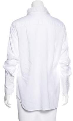 By Malene Birger Long Sleeve Button-Up Top