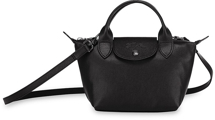 longchamp tote bolsa black