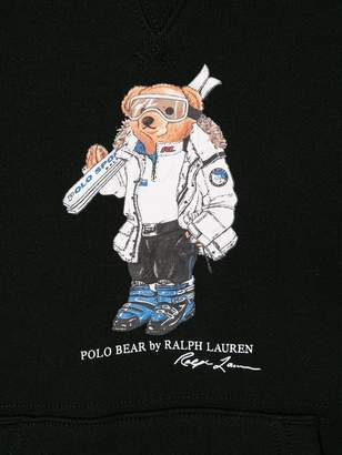 Ralph Lauren Kids bear print hoodie