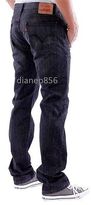 Thumbnail for your product : Levi's 505 Straight Fit JEANS - Men's (House Cat - Black Wash) NWT