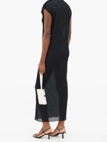 Thumbnail for your product : Jil Sander Translucent Plisse-jersey Dress - Black