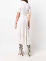 Thumbnail for your product : P.A.R.O.S.H. Pleated Knitted Dress