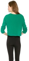 Thumbnail for your product : philosophy Cropped Pointelle Sweater