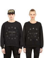Thumbnail for your product : Boy London Boy Globe Star Cotton Sweatshirt