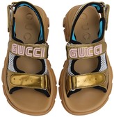 Thumbnail for your product : Gucci Aguru Rubber Strap Sandals