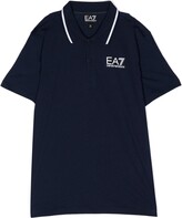 Thumbnail for your product : EA7 Emporio Armani Logo-Print Polo Shirt