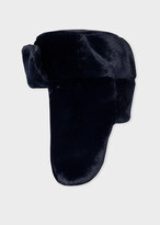 Thumbnail for your product : Paul Smith Women's Navy Faux Fur Trapper Hat