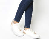 Thumbnail for your product : Ted Baker Kulei Sneakers White Leather Rose Gold