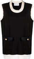 Thumbnail for your product : AZ Factory Pocket-Detail Sleeveless Top